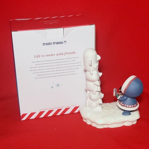 Hallmark Frosty Friends Porcelain Figurine 2016 - Picture 2 of 14